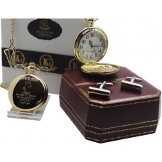 John Wayne Pocket Watch and Bullet Cufflinks John Wayne Pocket Watch and Bullet Cufflinks